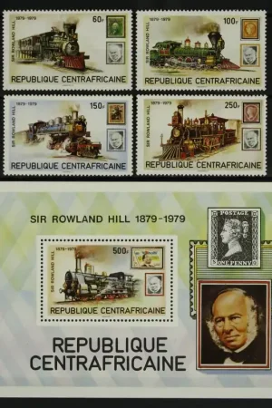 Centraal Afrika Michel 648-652 A Zwrot pieniędzy