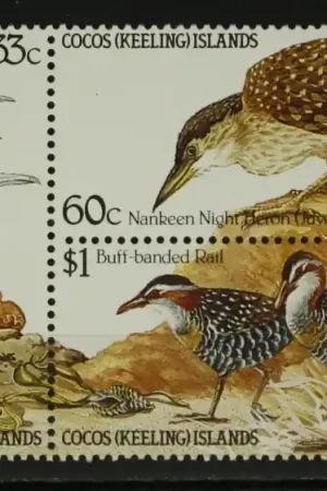 Cocos Eilanden Michel 137-139 Premium