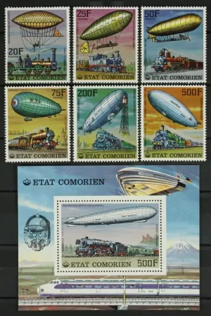 Comoren Michel 339-345 Rabat