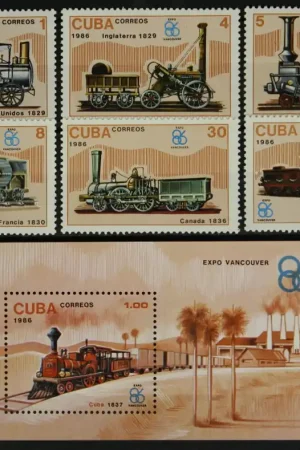 Oferta limitowana Cuba Michel 3017-3023