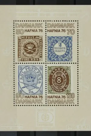 Denemarken Michel Blok 2 Szybka dostawa