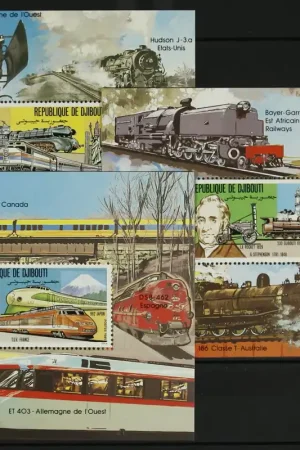 Djibouti Michel Blok 36-38 Oferta