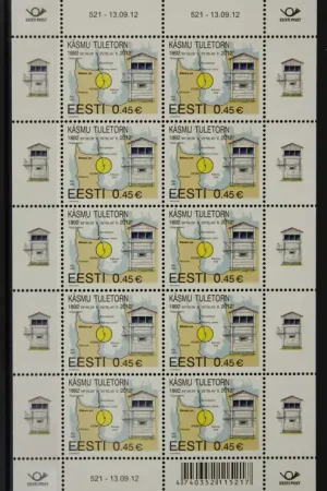 Zwrot pieniędzy Estland Michel 741 Kleinbogen
