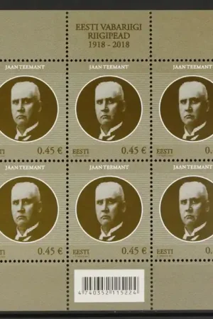 Oryginalny Estland Michel 742 Kleinbogen