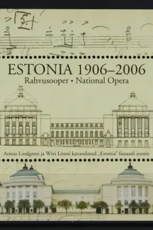 Estland Michel Blok 25 Ekspresowa dostawa