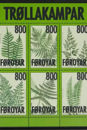 Bezpieczna płatność Faroer Michel 647-656 Kleinbogen