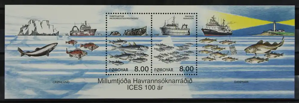 Popularny Faroer Michel Blok 14