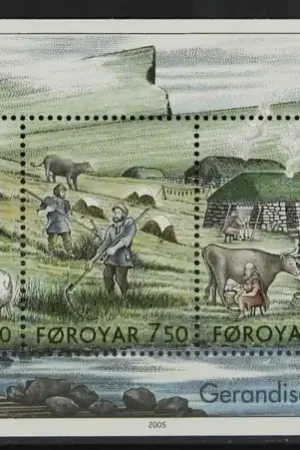 Faroer Michel Blok 18 Tylko dziś