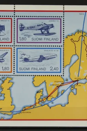 Zwrot pieniędzy Finland Michel Blok 4