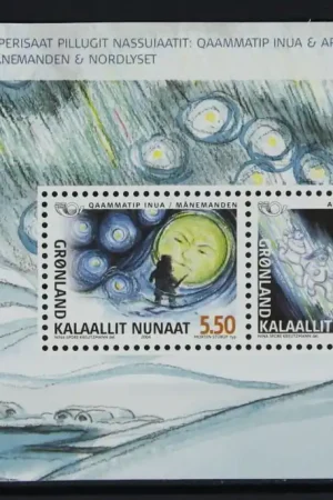 Groenland Michel Blok 28 Zwrot pieniędzy