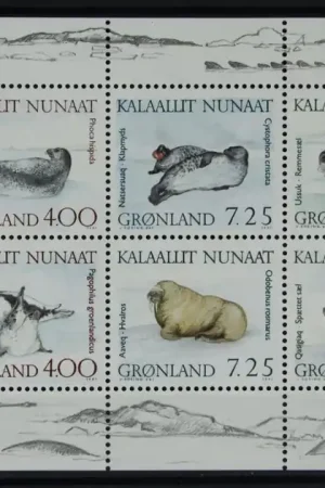 Zwrot pieniędzy Groenland Michel Blok 3