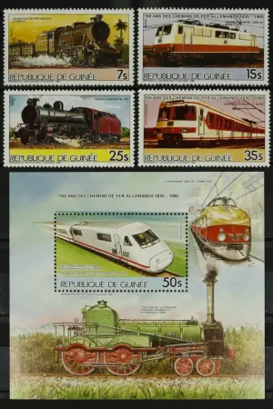 Guinee Republiek Michel 1118-1122 Popularny