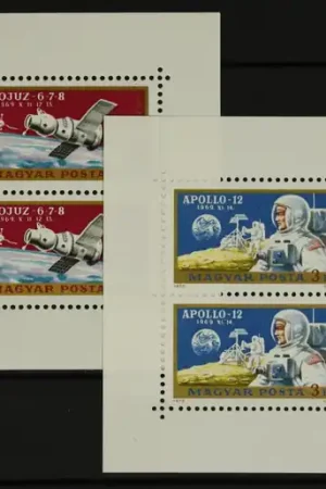 Rabat Hongarije Michel 2575-2576 A Kleinbogen