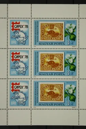 Popularny Hongarije Michel 3293 AKleinbogen