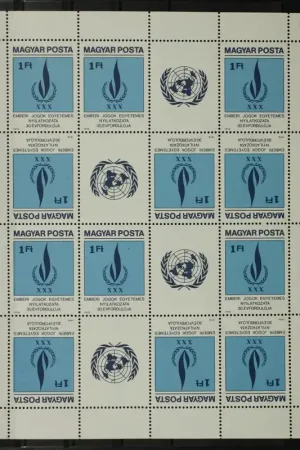 Wysoka jakość Hongarije Michel 3334 A Kleinbogen