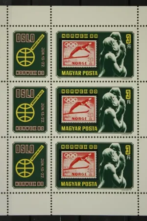 Hongarije Michel 3432 AKleinbogen Bezpieczna płatność