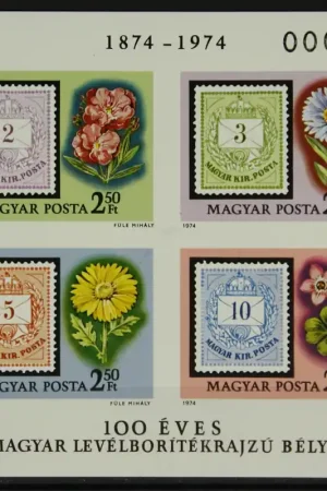 Hongarije Michel Blok 105 B Autentyczny