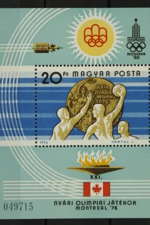 Promocja Hongarije Michel Blok 122 A