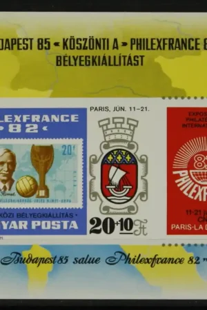 Autentyczny Hongarije Michel Blok 157 B