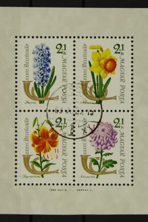 Autentyczny Hongarije Michel Blok 39 A