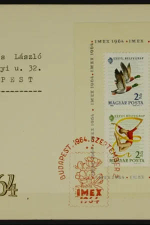 Oryginalny Hongarije Michel Blok 42 A Brief