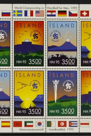 Darmowa dostawa IJsland Michel 820-823 Kleinbogen