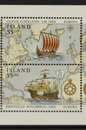 Oryginalny IJsland Michel Blok 13