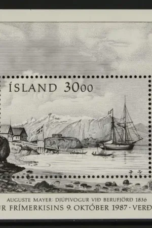 IJsland Michel Blok 8 Najlepsza cena