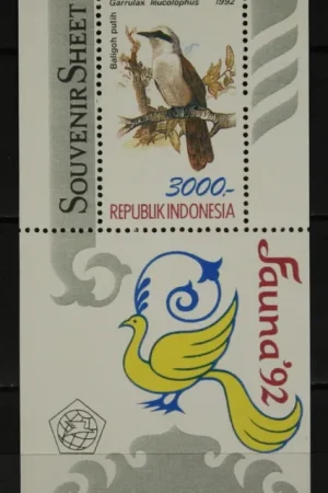 Oryginalny Indonesie Michel Blok 84