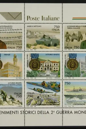 Italie Michel 2368-2376 Kleinbogen Autentyczny