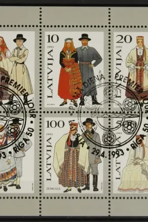 Letland Michel Blok 3 Najlepsza cena