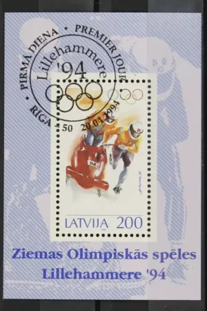 Niska cena Letland Michel Blok 4