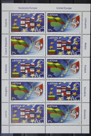 Tylko dziś Litouwen Michel 844-845 Kleinbogen