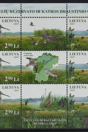 Litouwen Michel 949-950 Kleinbogen Wysoka jakość