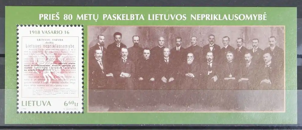 Litouwen Michel Blok 12 Kup teraz