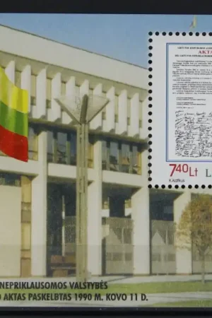 Litouwen Michel Blok 18 Oferta limitowana