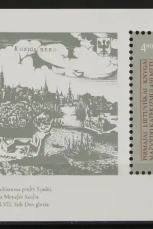 Litouwen Michel Blok 9 Szybka dostawa