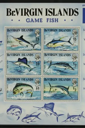 Maagdeneilanden Michel Blok 1 Darmowa dostawa