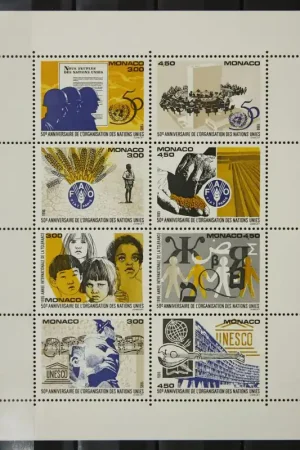 Monaco Michel 2247-2254Kleinbogen Tylko dziś