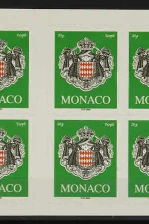 Monaco Michel 2759 IFolieblad Autentyczny