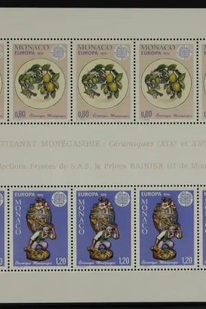 Popularny Monaco Michel Blok 10