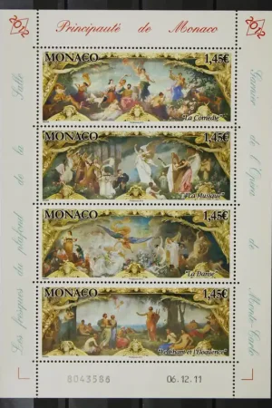 Oryginalny Monaco Michel Blok 103