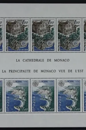 Oryginalny Monaco Michel Blok 12