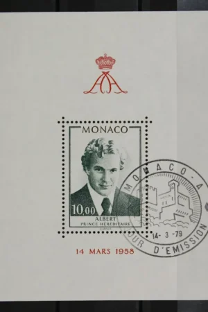 Monaco Michel Blok 14 Wyprzedaż