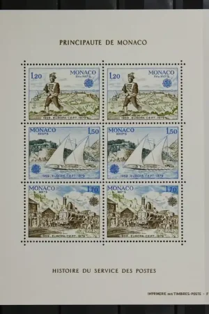 Monaco Michel Blok 15 Wyprzedaż