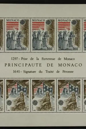 Monaco Michel Blok 19 Wyprzedaż
