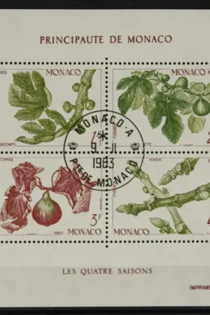 Monaco Michel Blok 24 Popularny