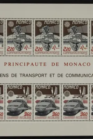 Monaco Michel Blok 39 Kup teraz