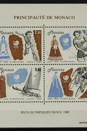 Monaco Michel Blok 40 Darmowa dostawa