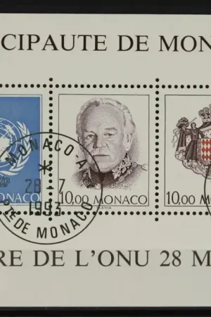 Monaco Michel Blok 60 Oryginalny